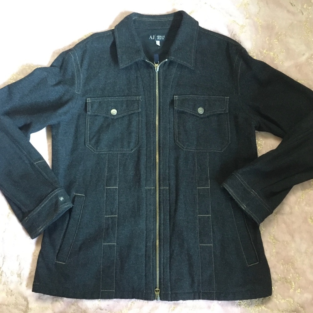 Armani Jeans Wool/Hemp Men’s Jacket XL